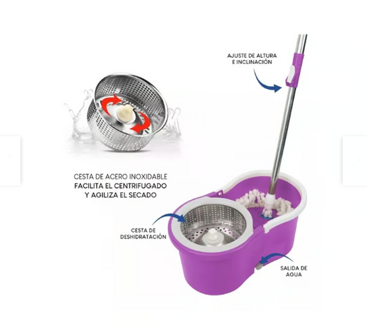 Mopa 360 Giratorio 2 paños